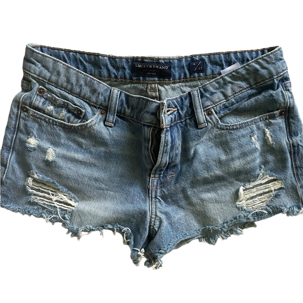 Lucky brand distressed shorts